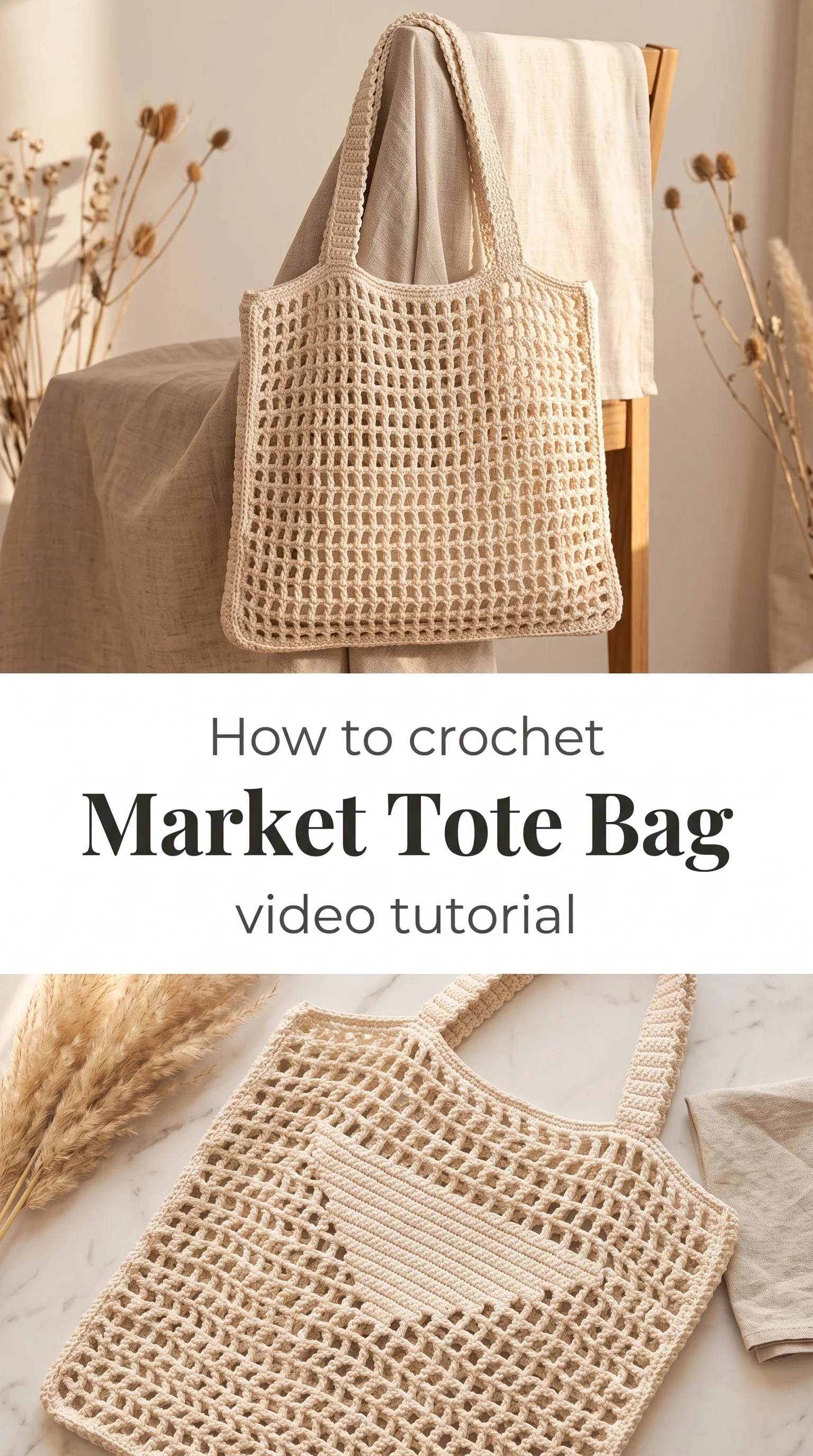 Crochet Prada Market Tote: A Chic Woven Essential