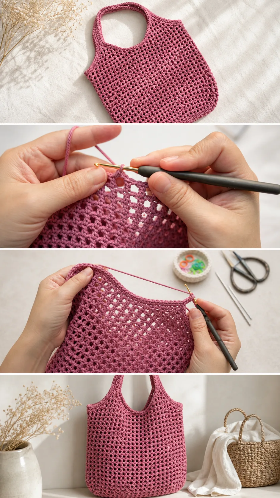 Crochet Prada Style Bag: A Chic and Trendy Accessory pattern
