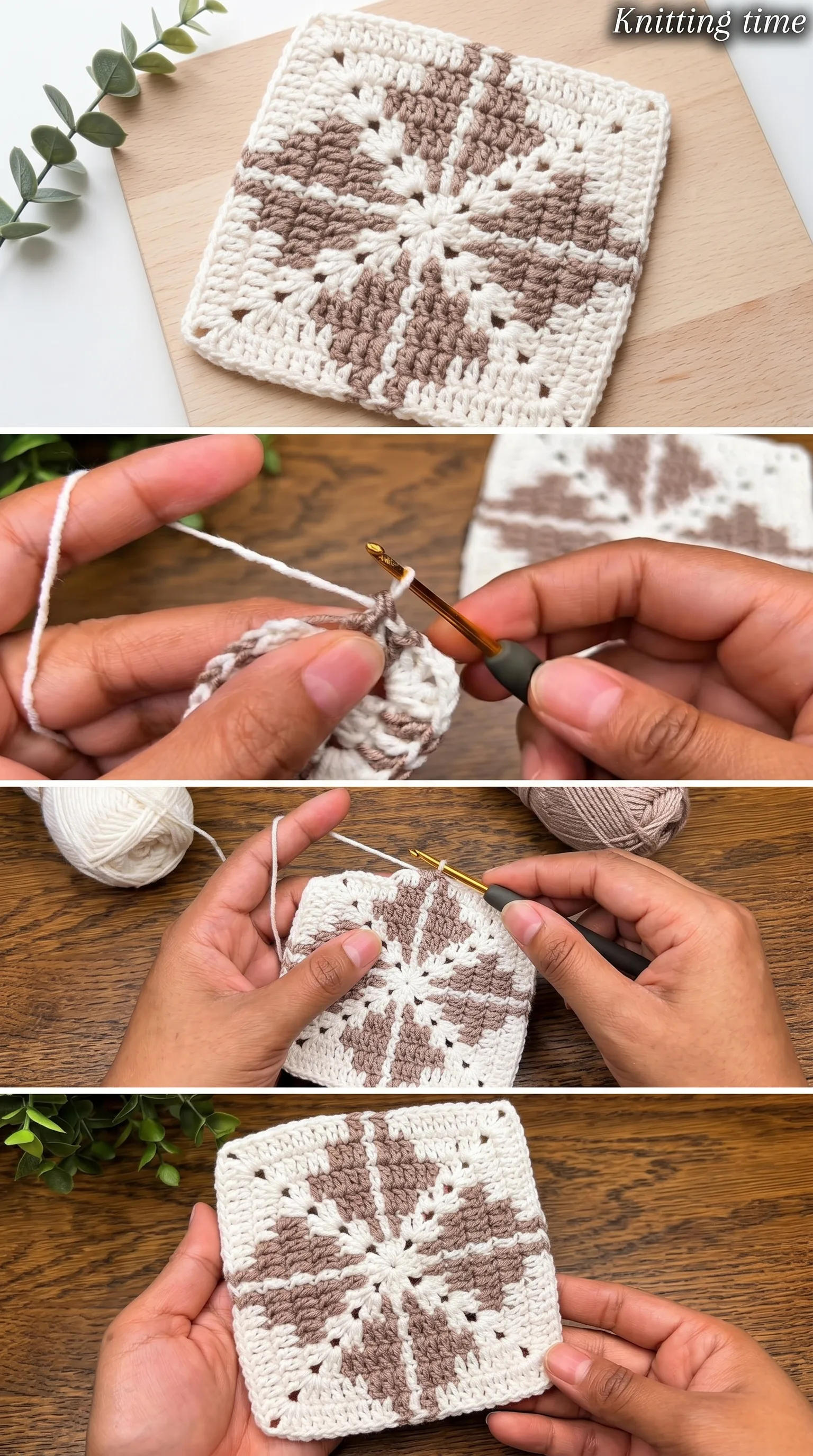 Crochet Rustic Star Blanket: A Timeless Cozy Essential pattern