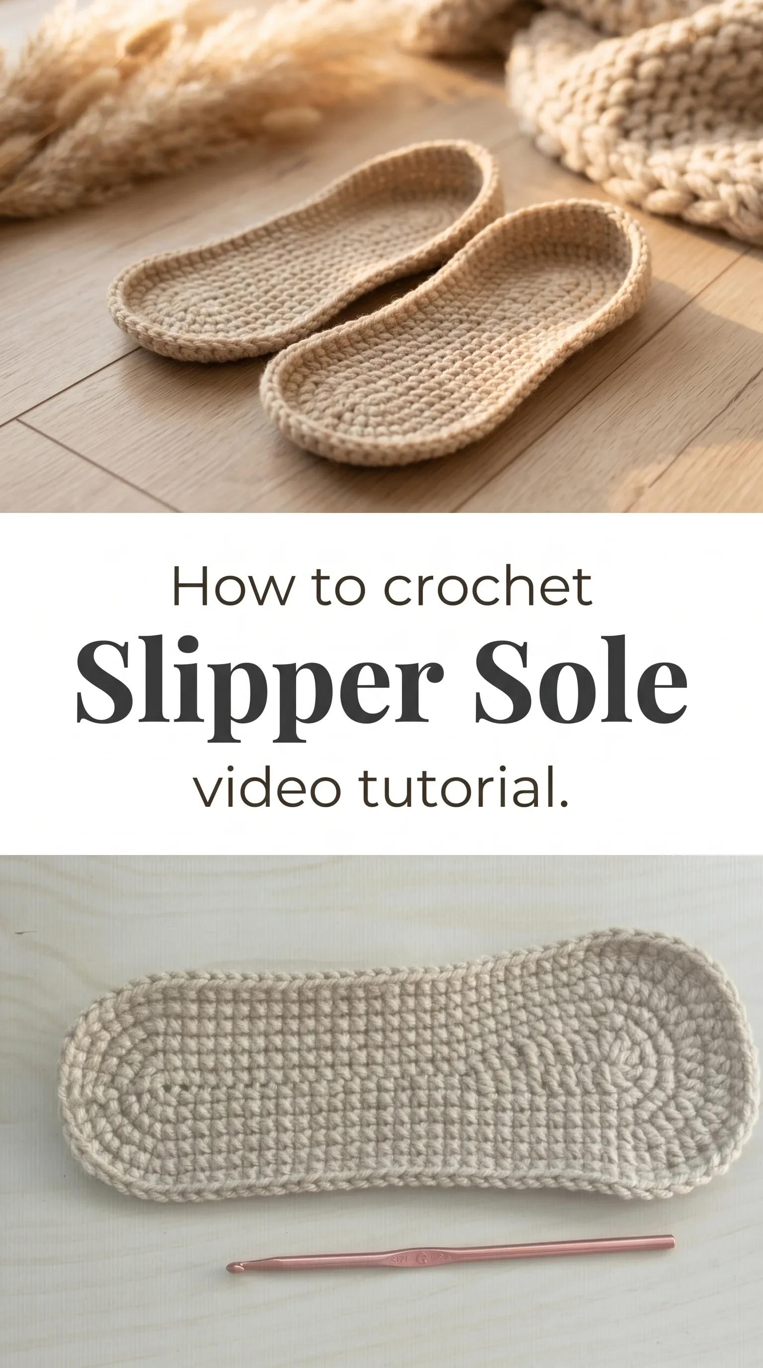 Crochet Slipper Sole: A Comfortable Foundation Essential