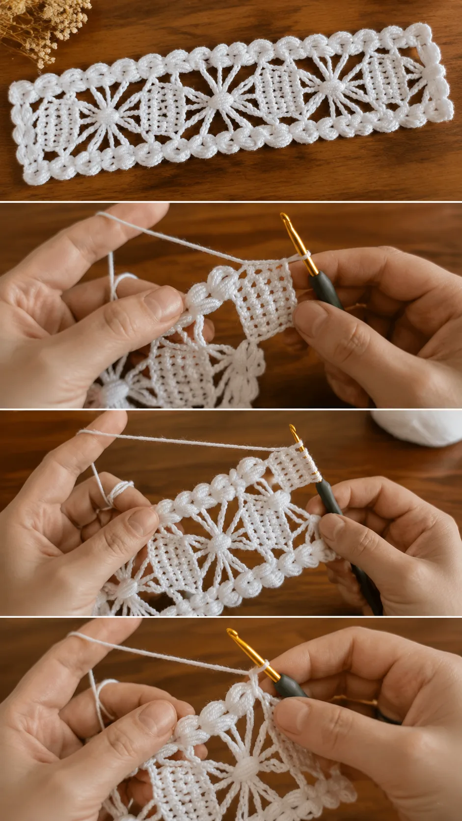 Crochet Spider Web Lace: A Delicate Timeless Treasure pattern