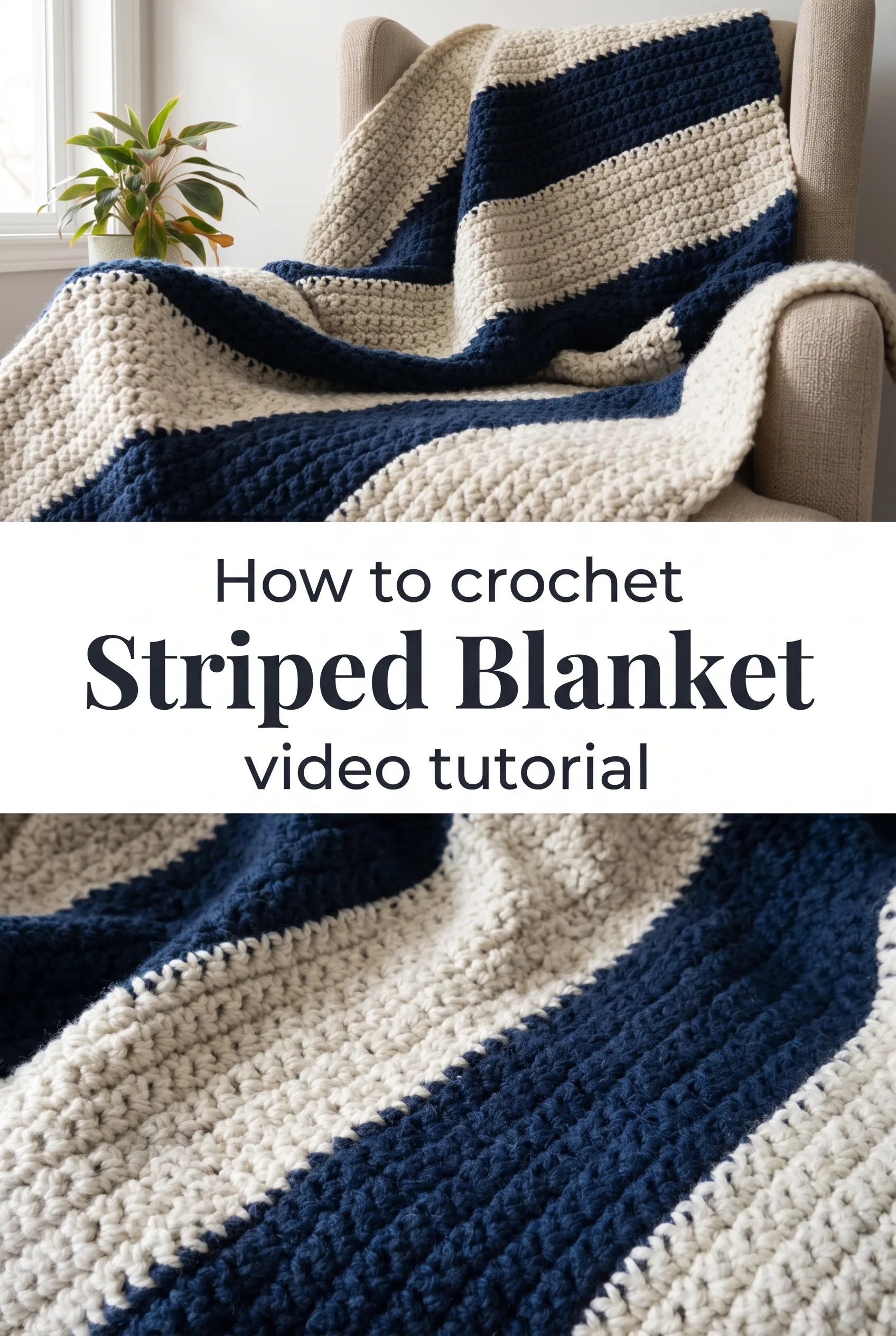 Crochet Striped Blanket: A Timeless Comfort Classic