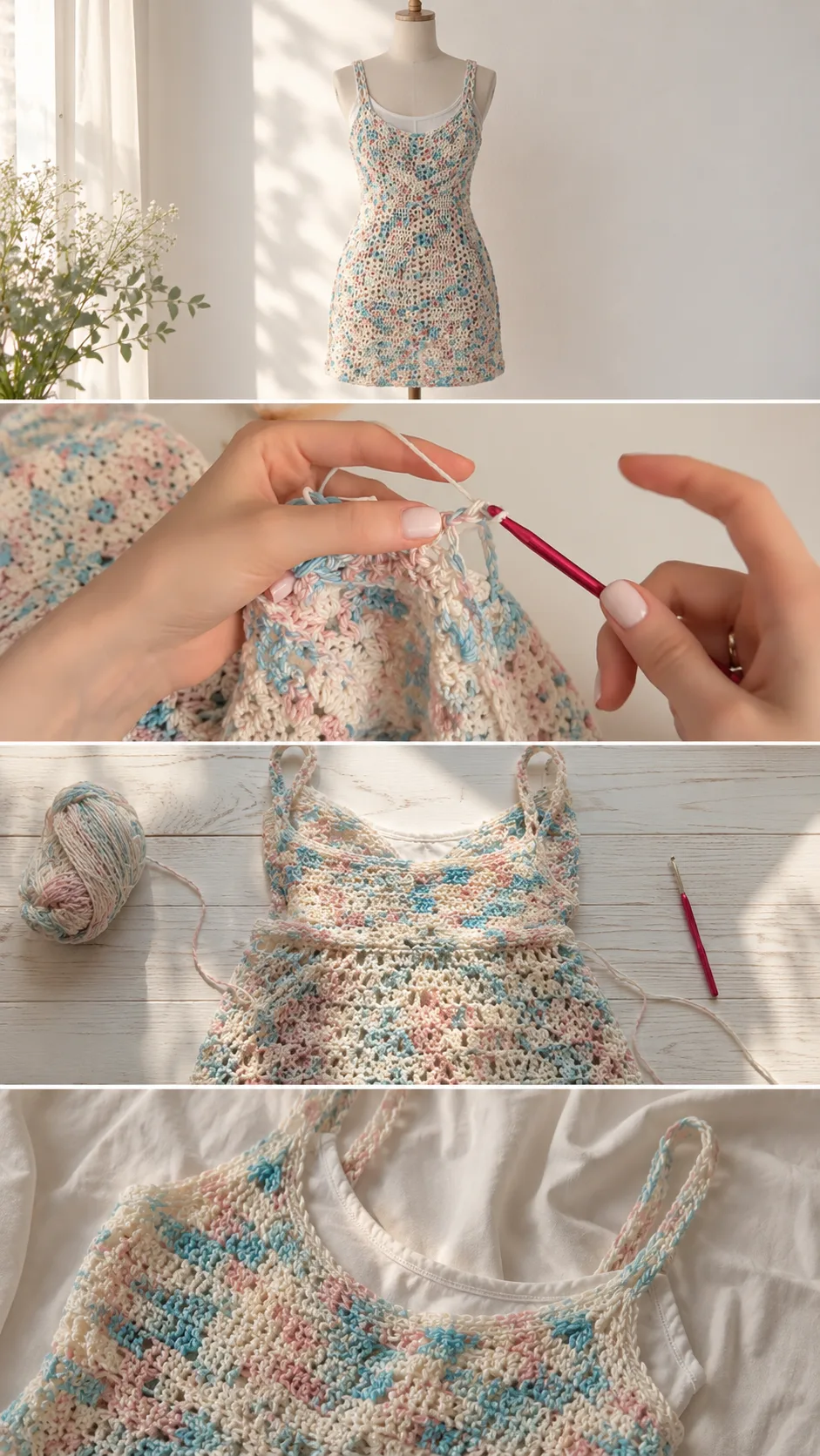 Crochet Summer Dress: A Breezy and Feminine Essential pattern