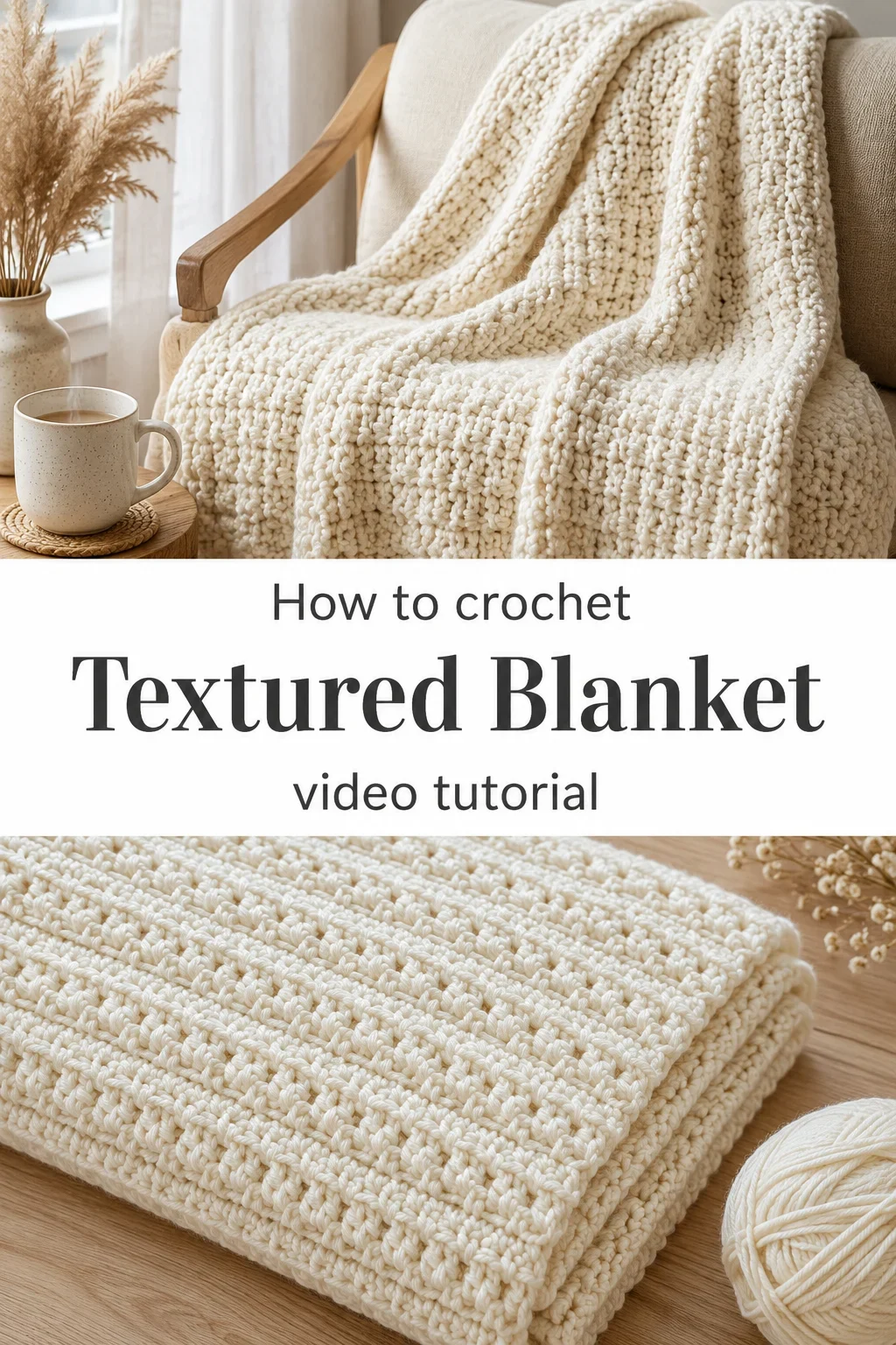 Crochet Textured Blanket: A Splendid Timeless Classic