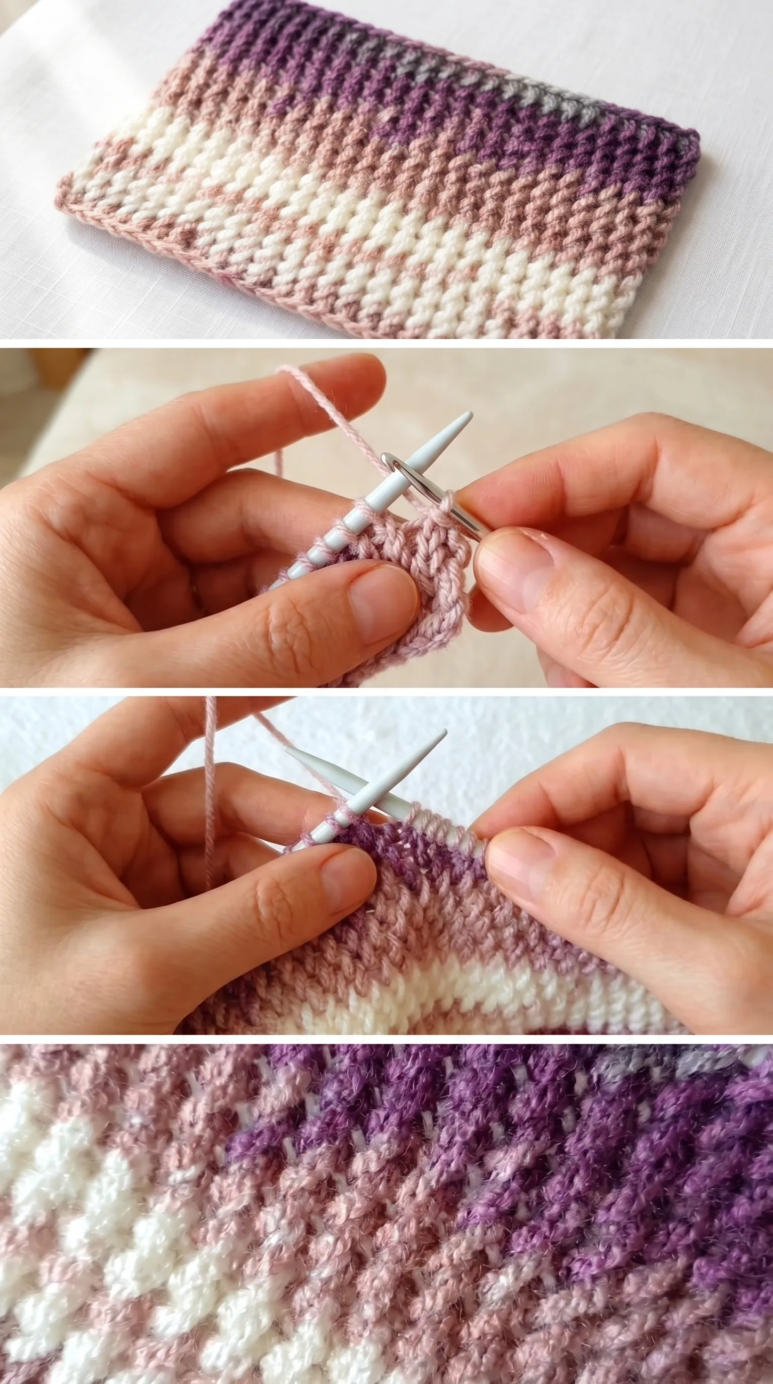 Crochet Textured Stitch: A Stunning and Simple Design pattern