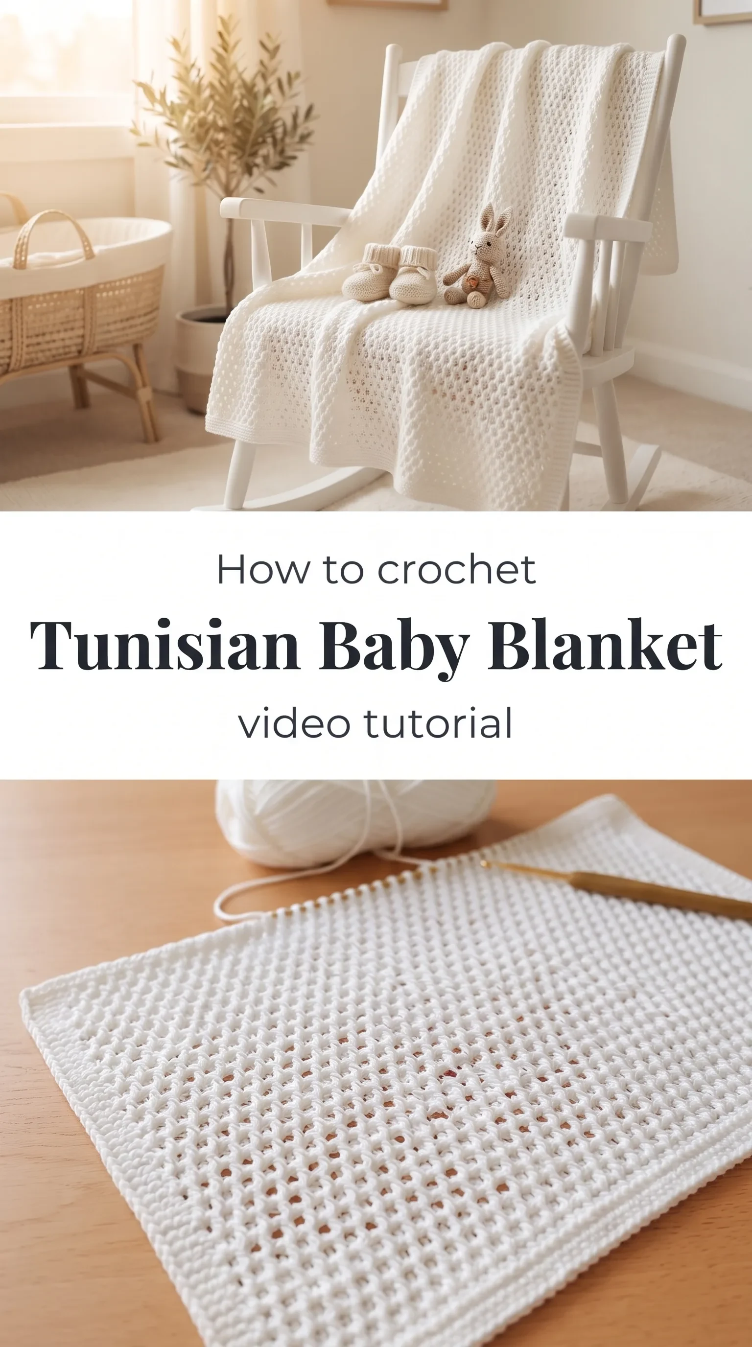 Crochet Tunisian Baby Blanket: A Soft and Timeless Treasure