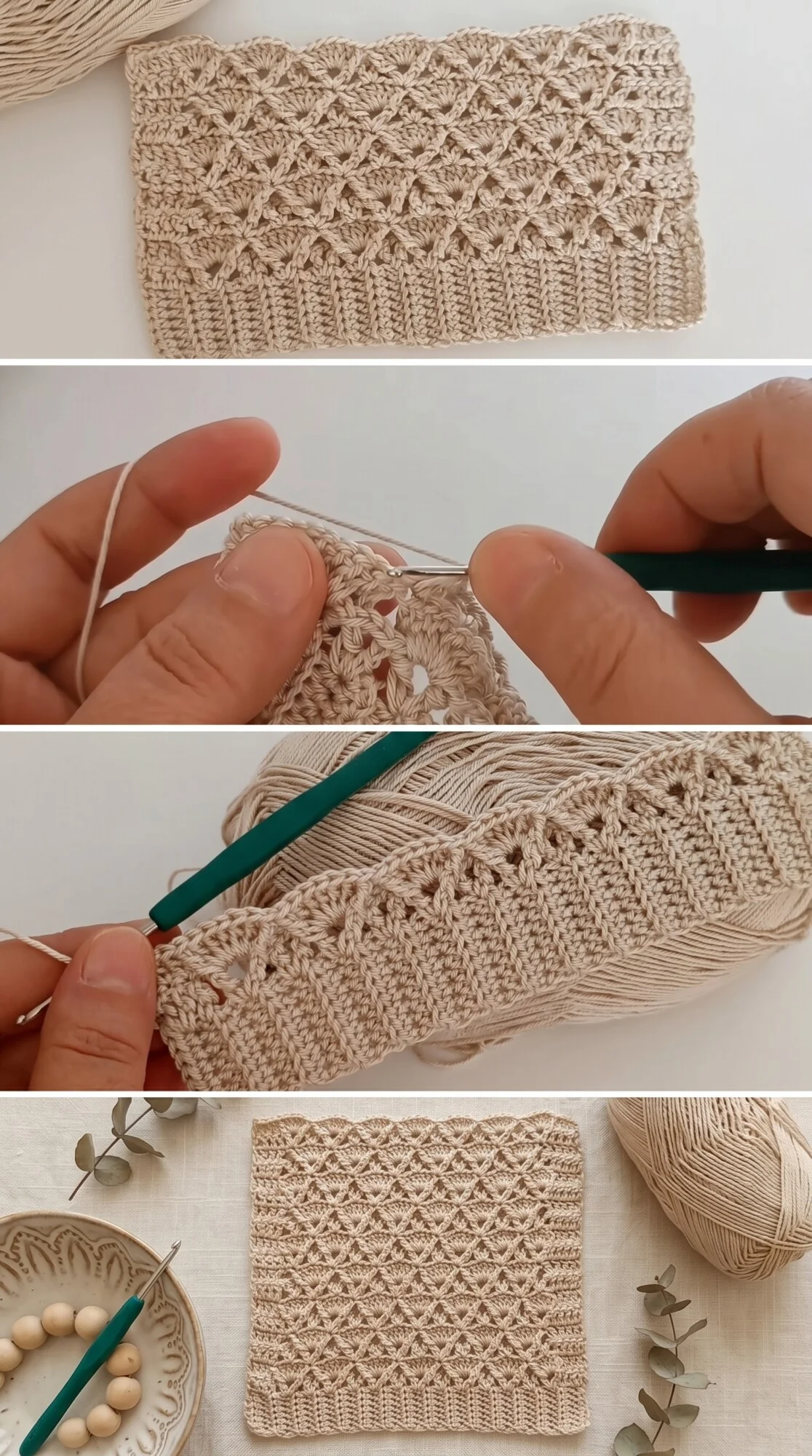 Crochet Versatile Stitch: A Universal Design Element pattern