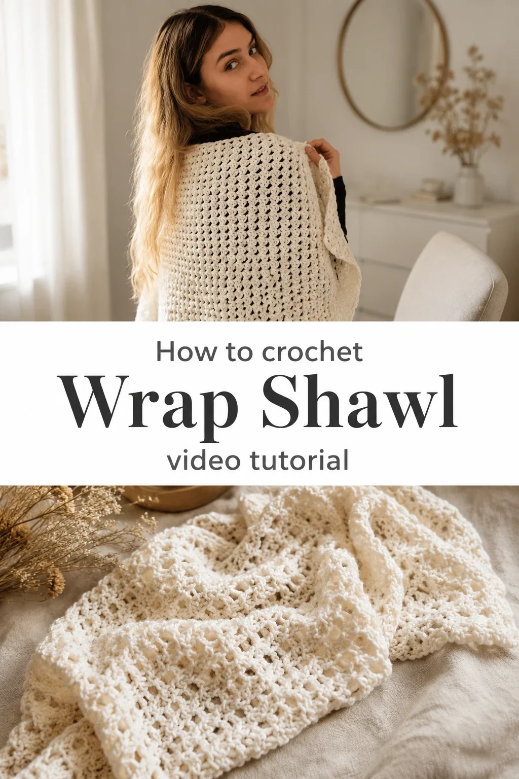 Crochet Wrap Shawl: A Timeless and Graceful Layer