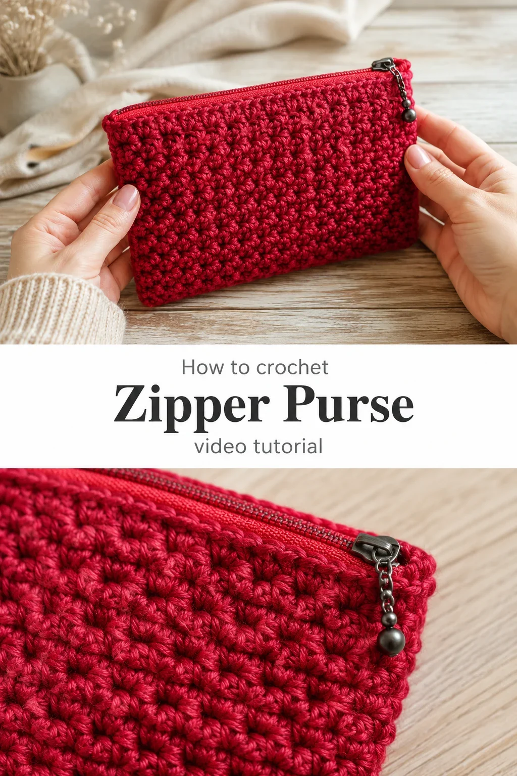 Crochet Zipper Purse: A Chic and Timeless Accessory